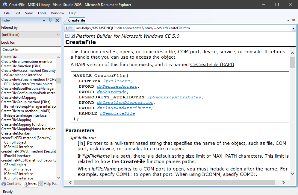 Ghidra + MSDN Offline Library = ❤️ – nullteilerfrei